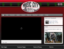 Tablet Screenshot of musiccitypawn.com